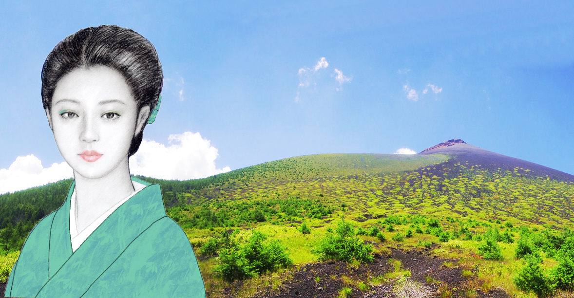 �ё�ƕx�m�R�@�@�l�ҕt�߂����i�R