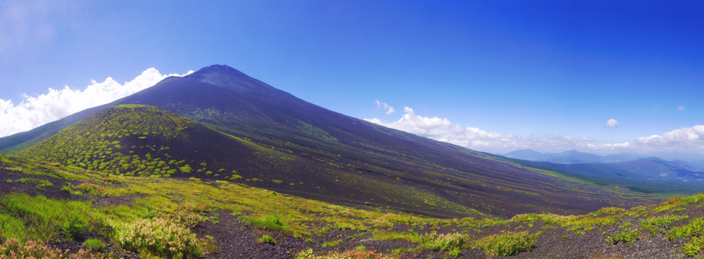 ��c�ˉ��ˎR������̕x�m�R�ƕ�i�R�Ɠ�c�ˏ��