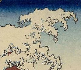 阿波　鳴門の風波の部分