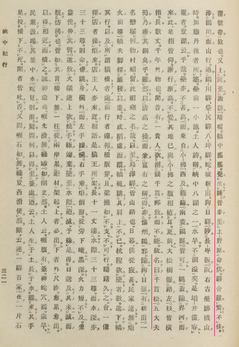 甲斐志料集成. 1 峡中紀行上の「狗目驛」と「狗目嶺」