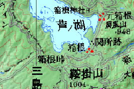 図27　箱根峠地図