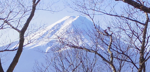 御坂黒岳からの富士山 9:59