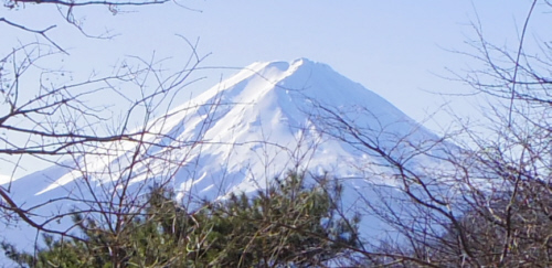 御坂黒岳からの富士山 10:39
