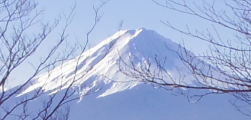 御坂黒岳からの富士山 11:06