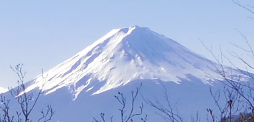 御坂黒岳からの富士山 11:14