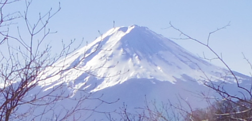 御坂黒岳からの富士山 11:27