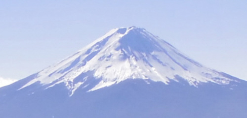 御坂黒岳からの富士山 11:50
