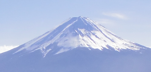 御坂黒岳からの富士山 12:34