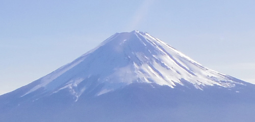 御坂黒岳からの富士山 13:13
