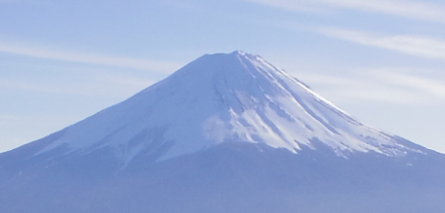 御坂黒岳からの富士山 13:44