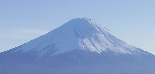 御坂黒岳からの富士山 14:37