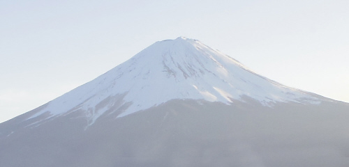 御坂黒岳からの富士山 16:09