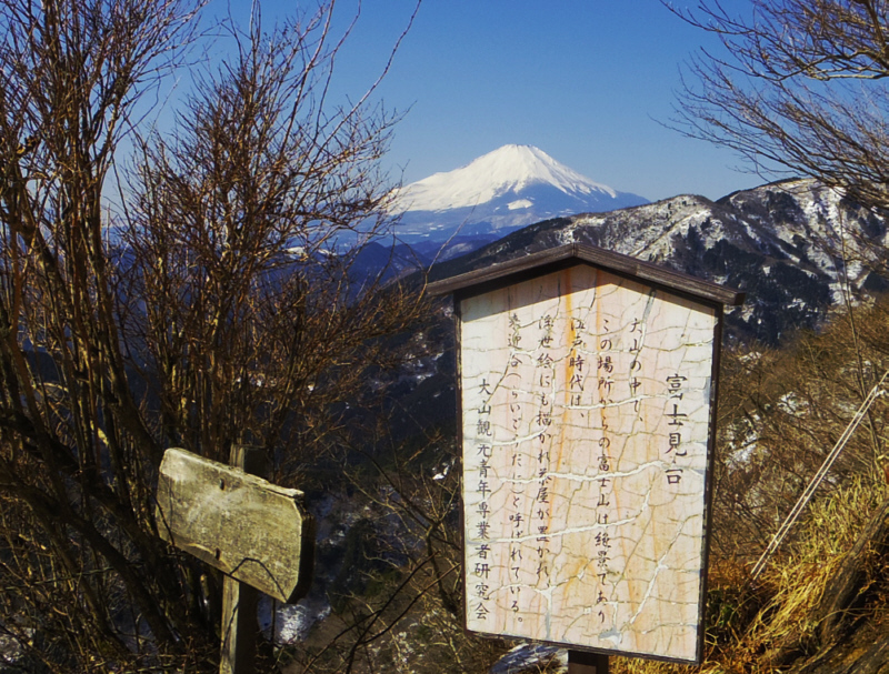 二十丁目富士見台の説明板