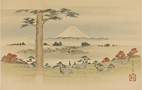 富士十二景目黒千代が崎