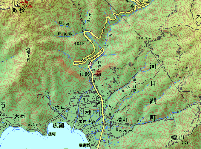 カシバード画像を作成した地点