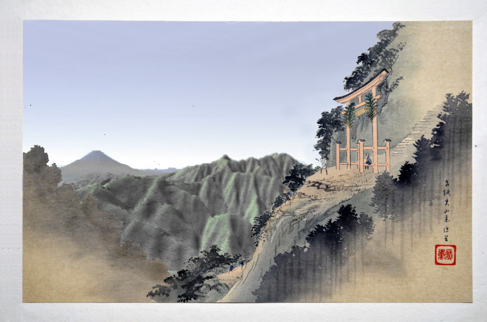 カシバード画像画像から来迎谷へ