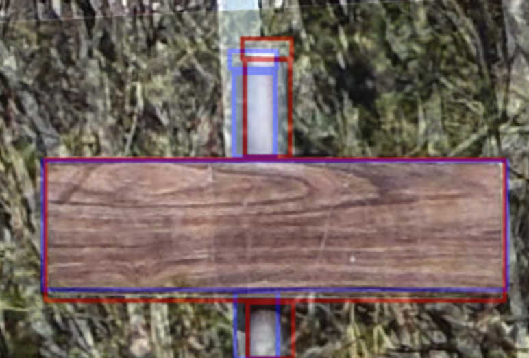 白谷ノ丸の表示板