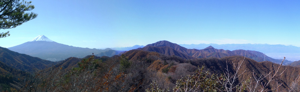清八山からの富士山