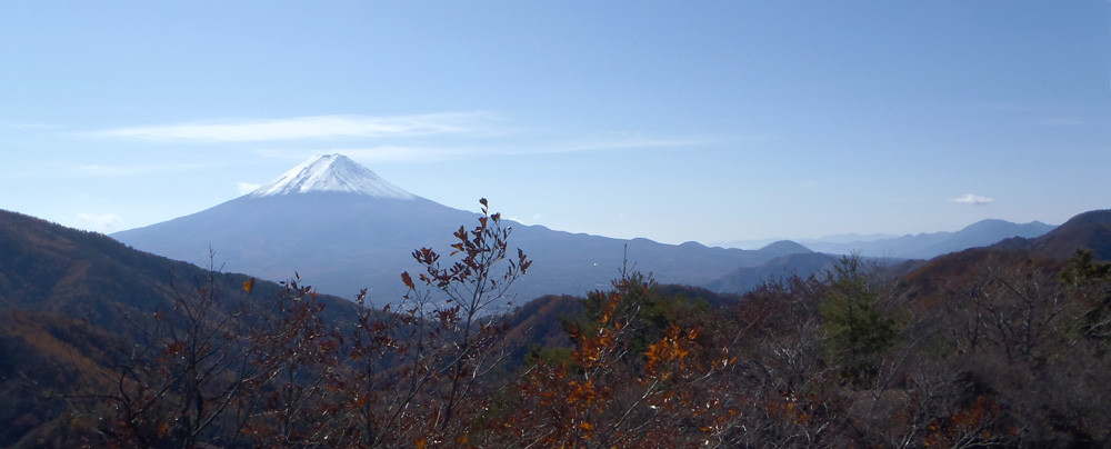 清八山からの富士山
