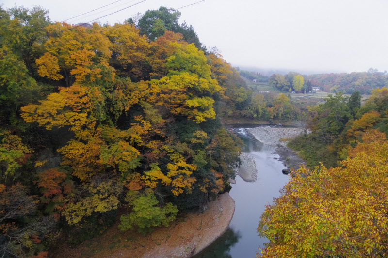 虹吹橋から桂川