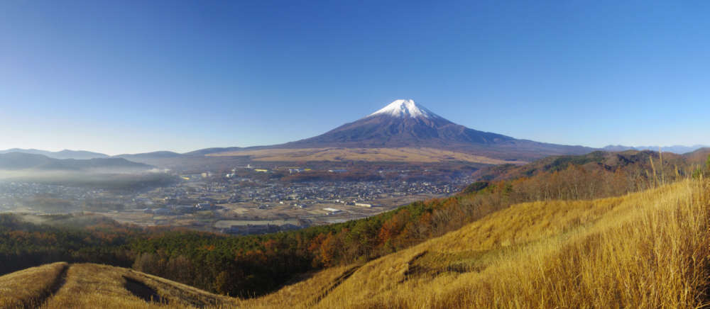 高座山からの富士山0728