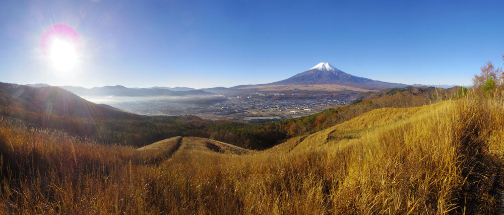 高座山からの富士山0734