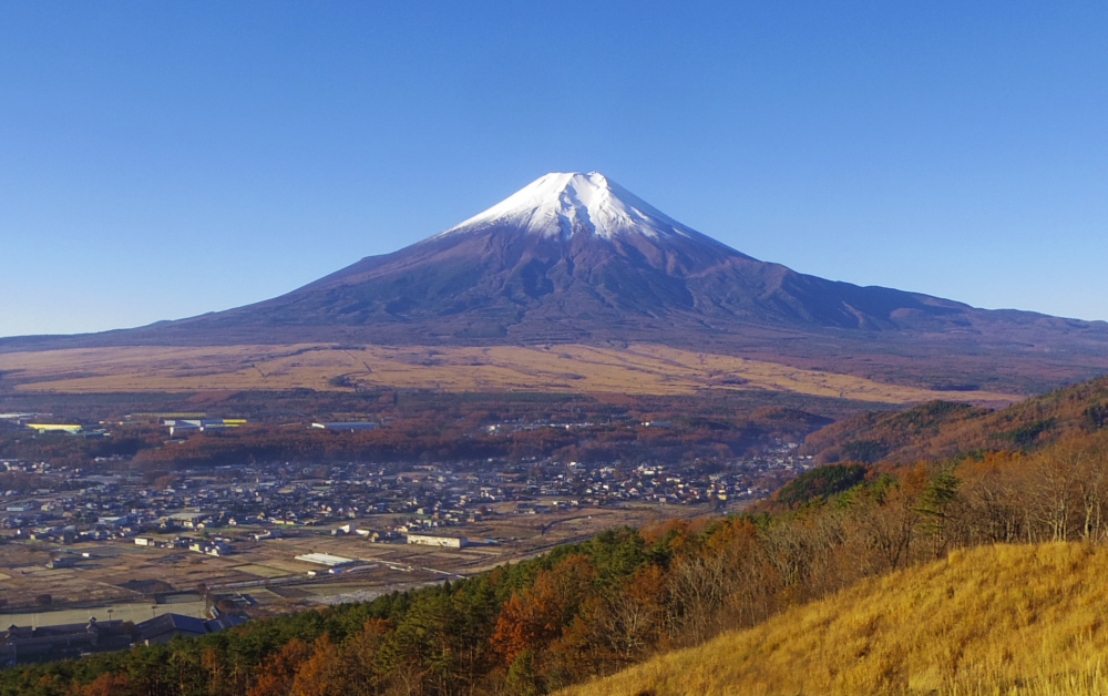 高座山からの富士山0636拡大