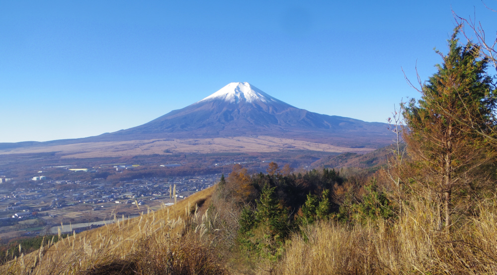 高座山からの富士山0747