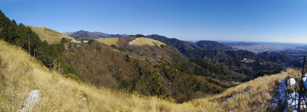 ���R�x�e�Ɂ[634m�n�_����̑��R�Ƒ��͘p�B