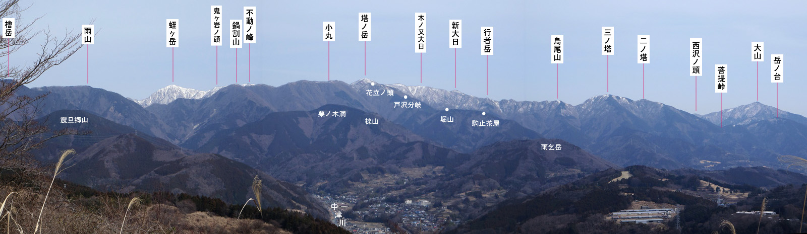 �O��R�n�̎R������