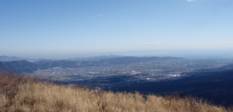 矢倉岳からの相模湾