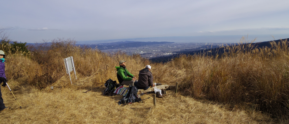 矢倉岳から相模湾