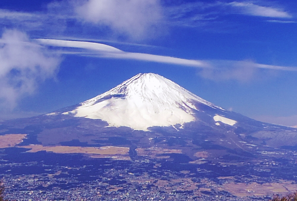 金時山からの富士山