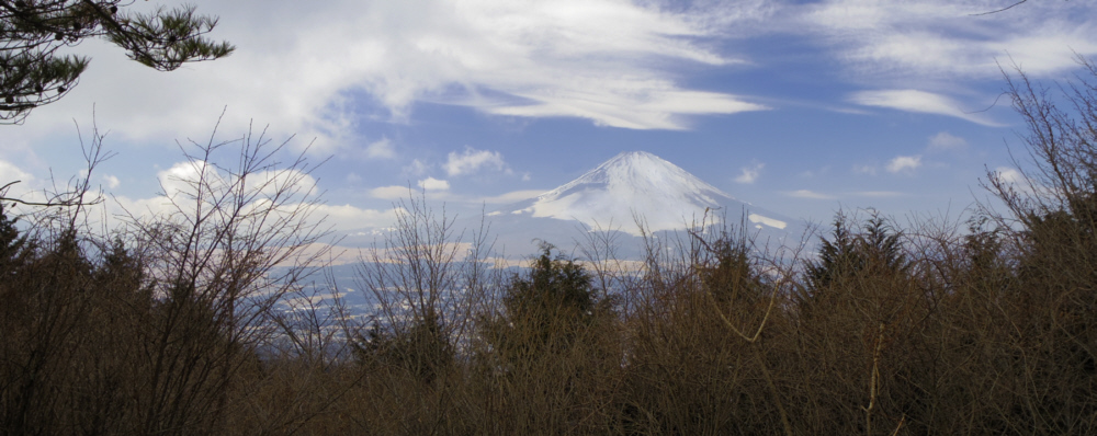 乙女峠からの富士山