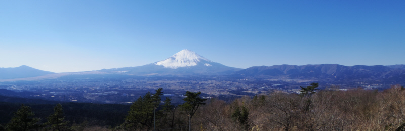 足柄峠からの富士山