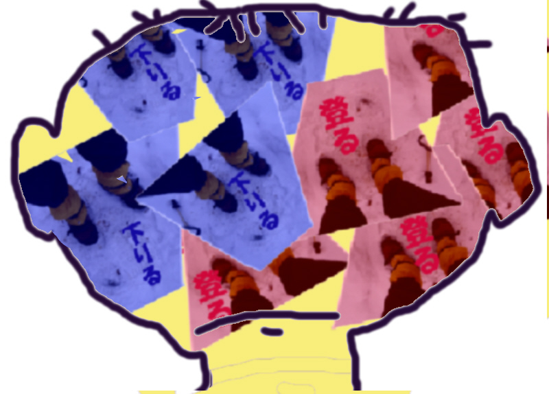 下りるか登るか