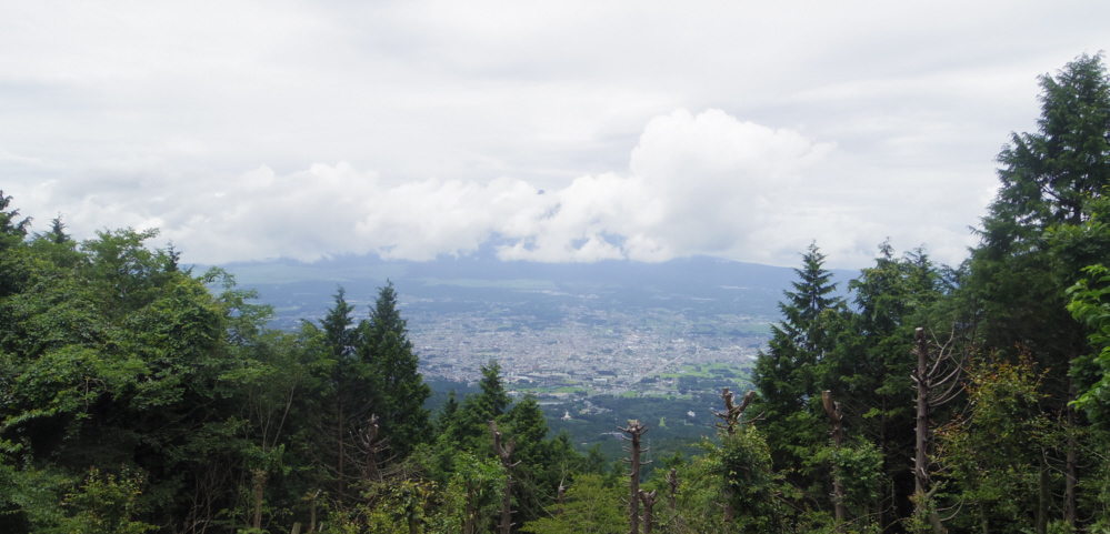 乙女峠からの富士山