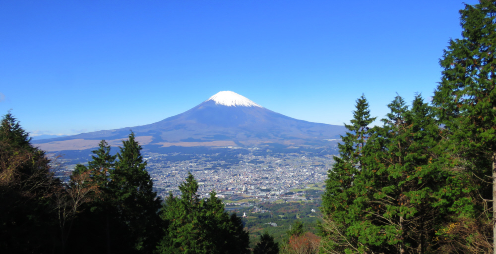 乙女峠からの富士山