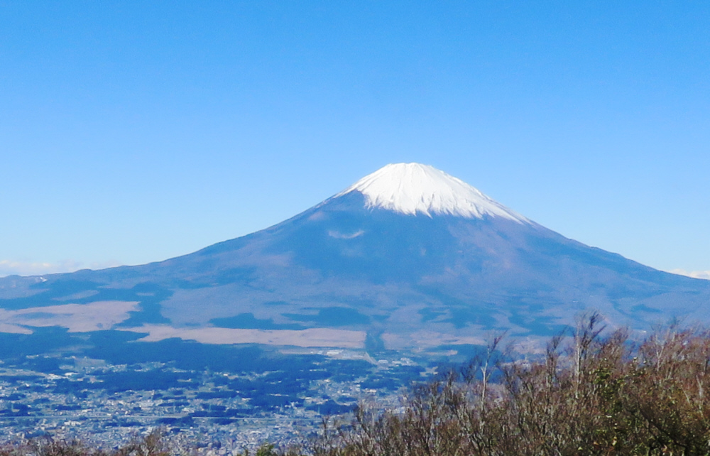 金時山からの富士山