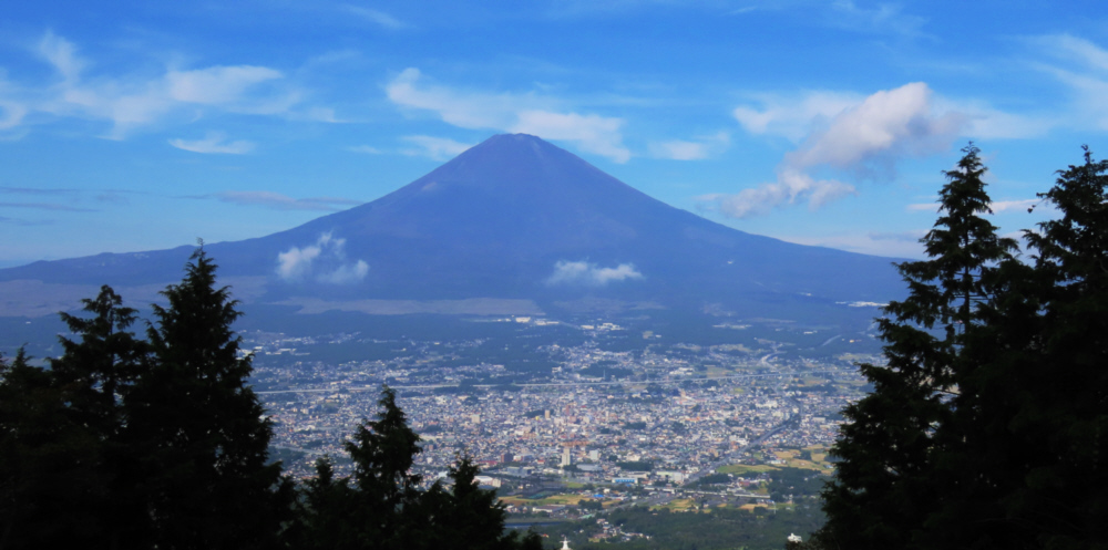 乙女峠からの富士山