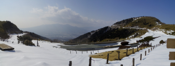 富士山は雲の中