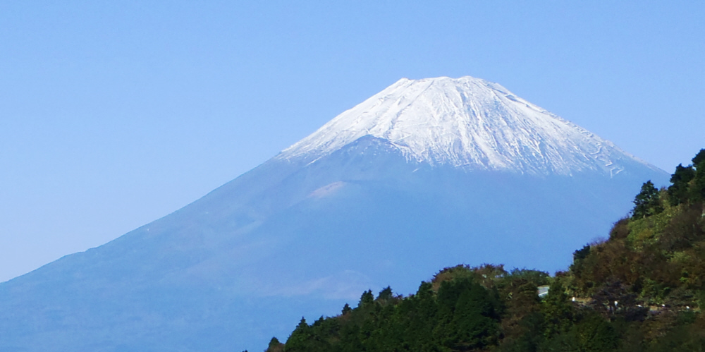 箱根芦ノ湖展望台からの富士山