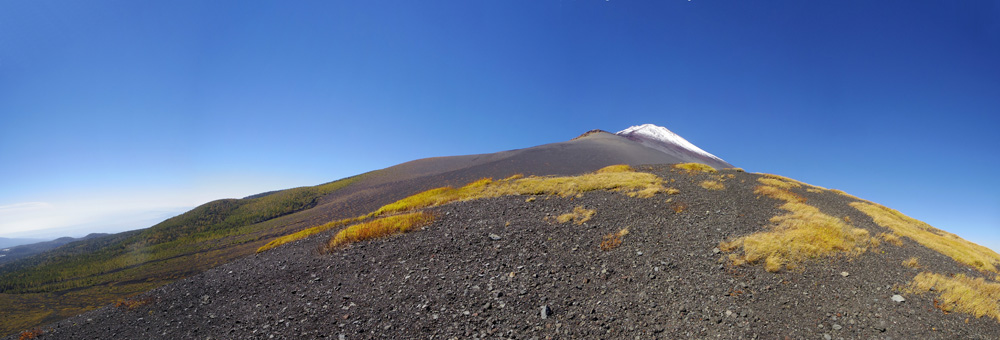 ��c�˒˂���̕�i�R�ƕx�m�R