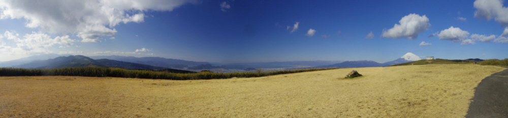 十国峠手前からの富士山
