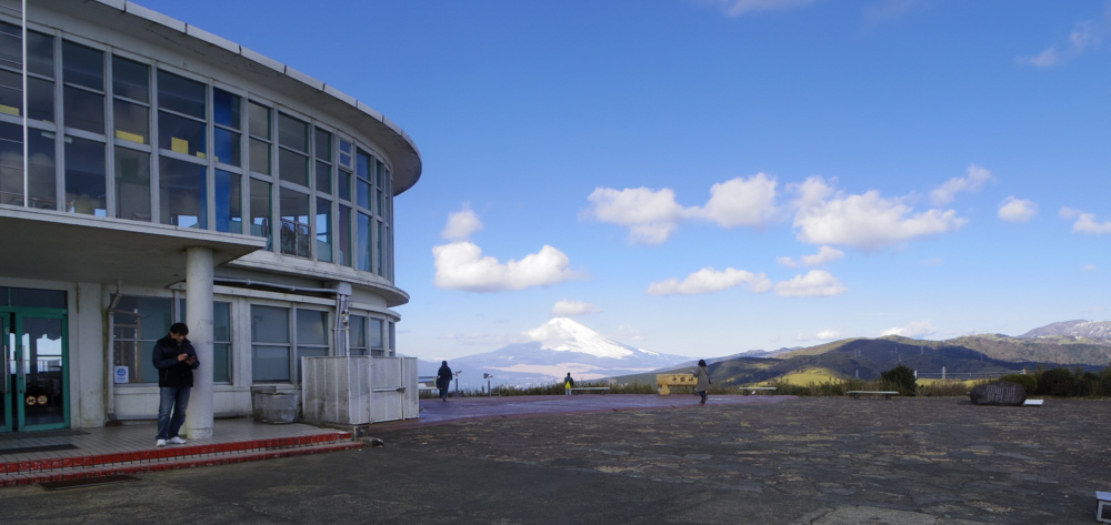 十国峠展望台横からの富士山