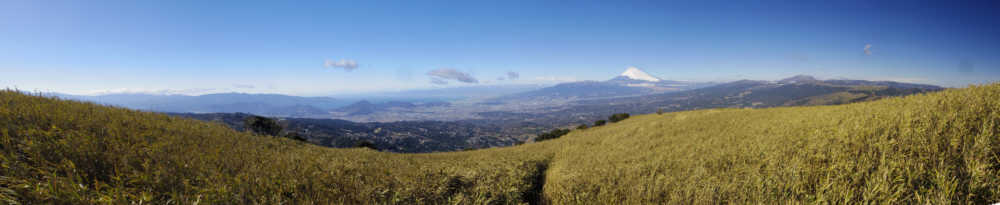 玄岳山頂からの富士山