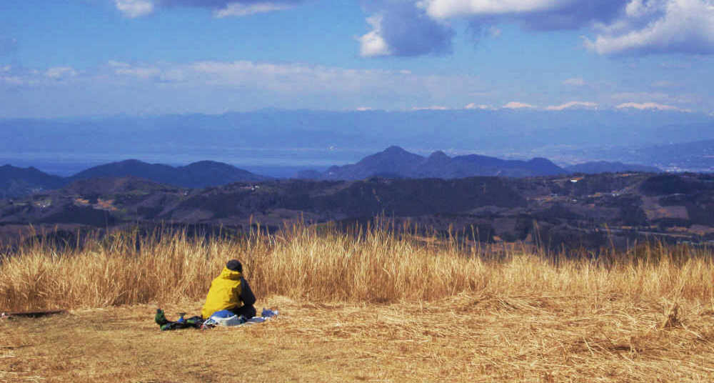 巣雲山からの駿河湾