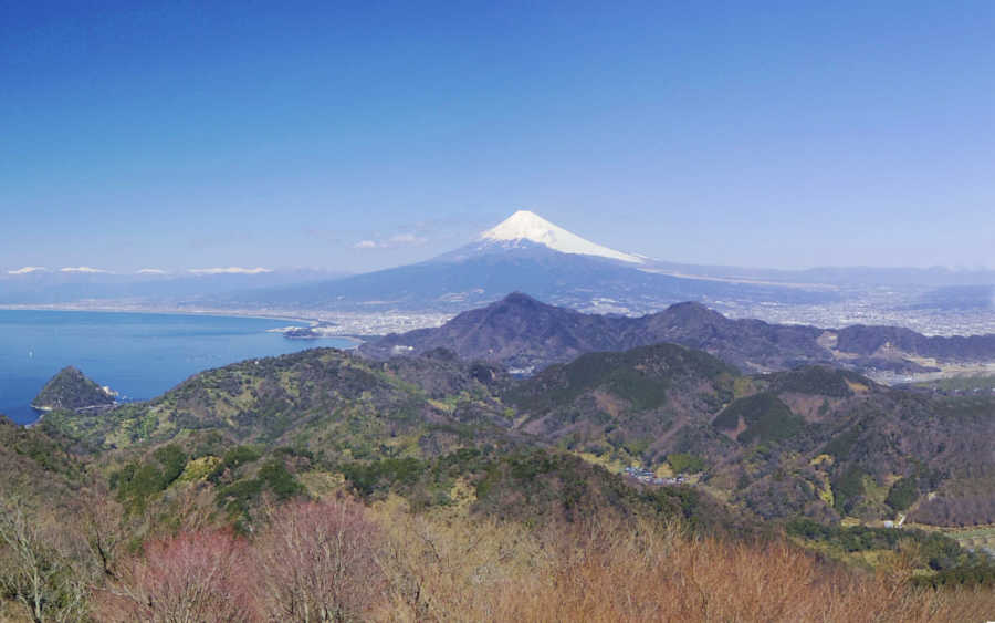 葛城山からの富士山 壁紙用