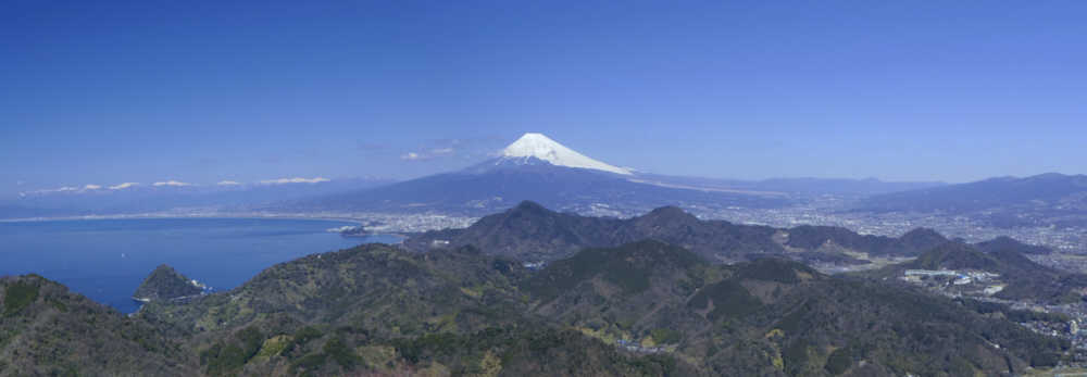 葛城山からの富士山がいる大展望 3