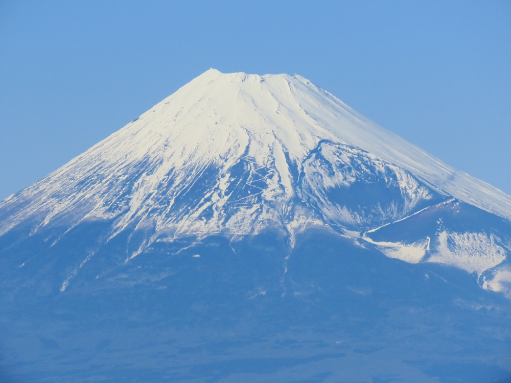富士山山頂部